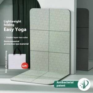 Esterilla de Yoga TPE Ecológica, Antideslizante y Plegable