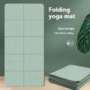 Esterilla de Yoga TPE Ecológica, Antideslizante y Plegable