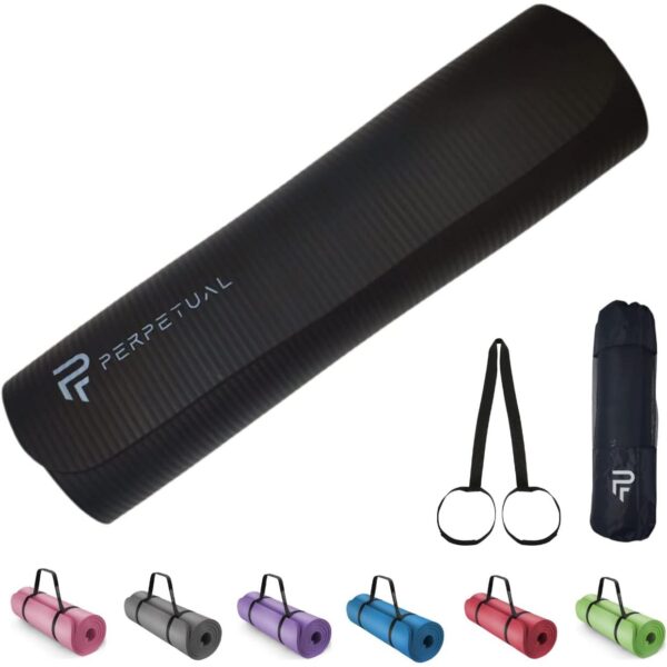 Esterilla de yoga antideslizante de 10 mm